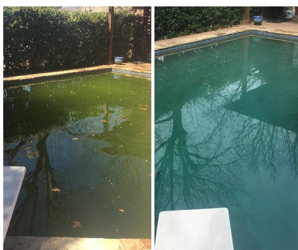 green-pool-after-before